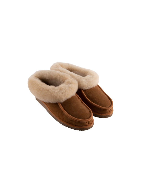 Pantufas/Botas Serra da Estrela Em Pele C/Sola Borracha