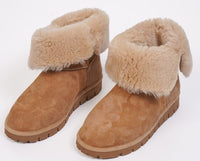 Bota Pantufa em pele meio cano quintas de seia serra da estrela3