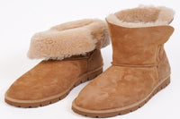 Bota Pantufa em pele meio cano quintas de seia serra da estrela4